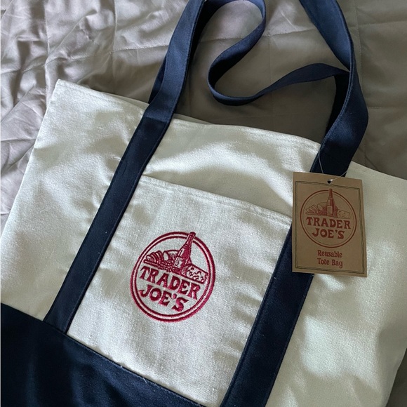 COPY - Large Trader Joe's Shopping Bag Tote - Picture 3 of 5